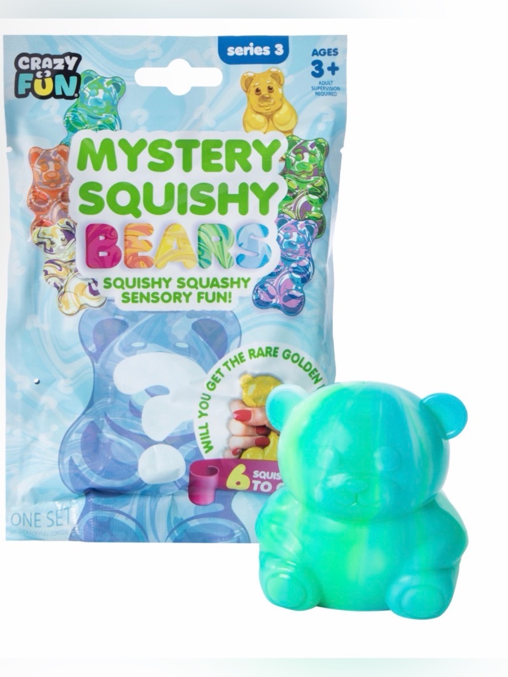 Mystery Squishy Bears “Series 4”